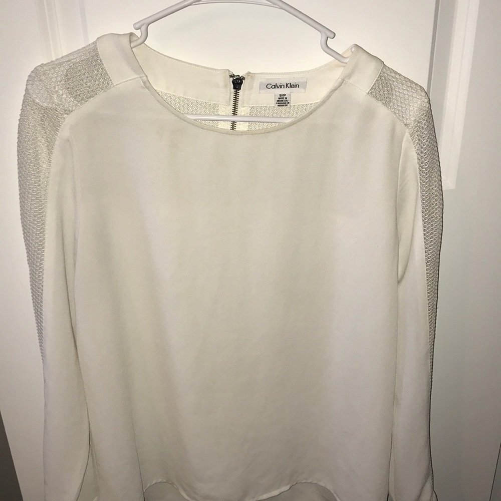 Calvin Klein Mesh Blouse